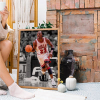 Legendary Basketball Players - Iconic Shot Moments on Canvas