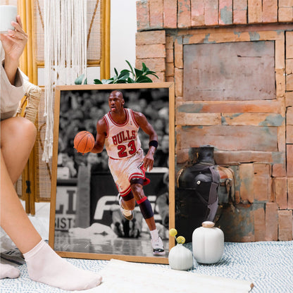 Legendary Basketball Players - Iconic Shot Moments on Canvas