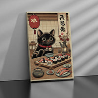 Bezaubernde & Humorvolle Japanische Katzen-Kunstdrucke – Von Ramen-essenden Felidae bis hin zu Ukiyo-e Meme Parodien
