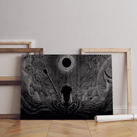 Anime Leinwand Wandkunst, Anime Poster, Berserk Anime Wandkunst, Berserk Guts Poster, Berserk Schwarz & Weiß Poster, Guts Cool Poster, Berserk Kunst