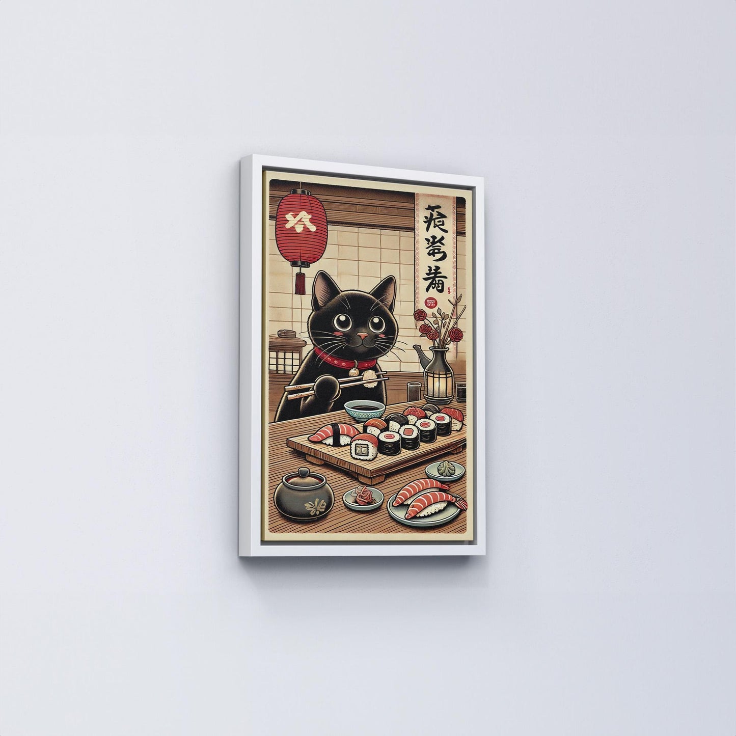 Bezaubernde & Humorvolle Japanische Katzen-Kunstdrucke – Von Ramen-essenden Felidae bis hin zu Ukiyo-e Meme Parodien