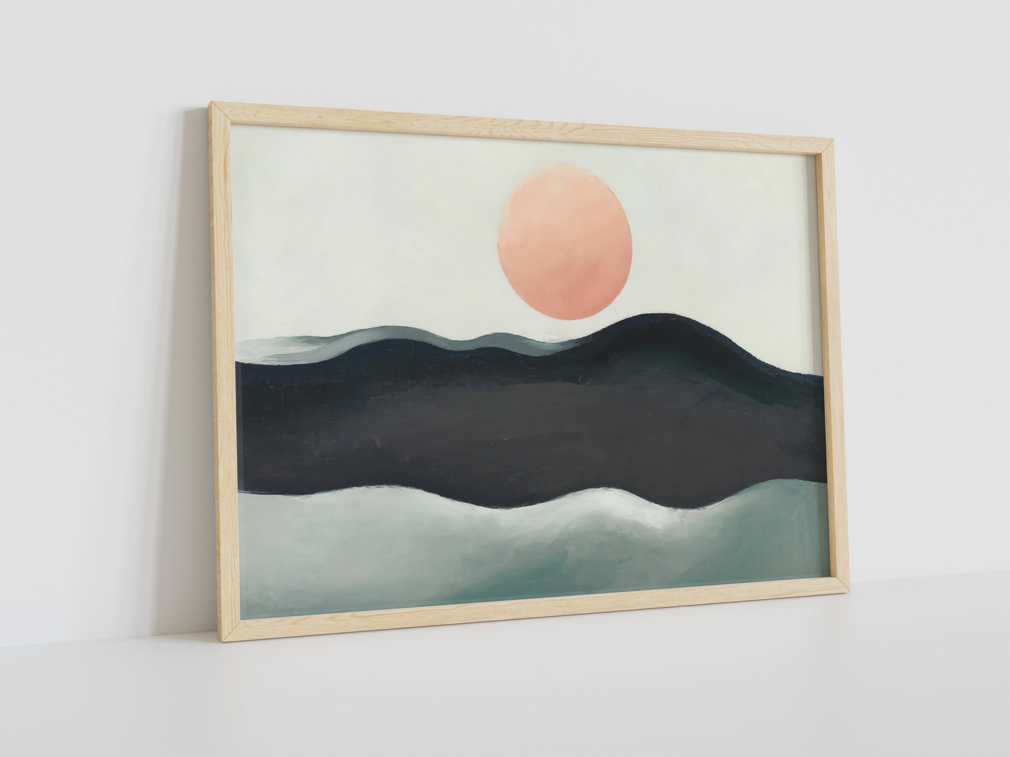 Georgia O'Keeffe Canvas Wall Art, Georgia O'Keeffe Sunset, Long Island Canvas Print, Sunset Canvas Art, Canvas Print Art, Famous Wall Art