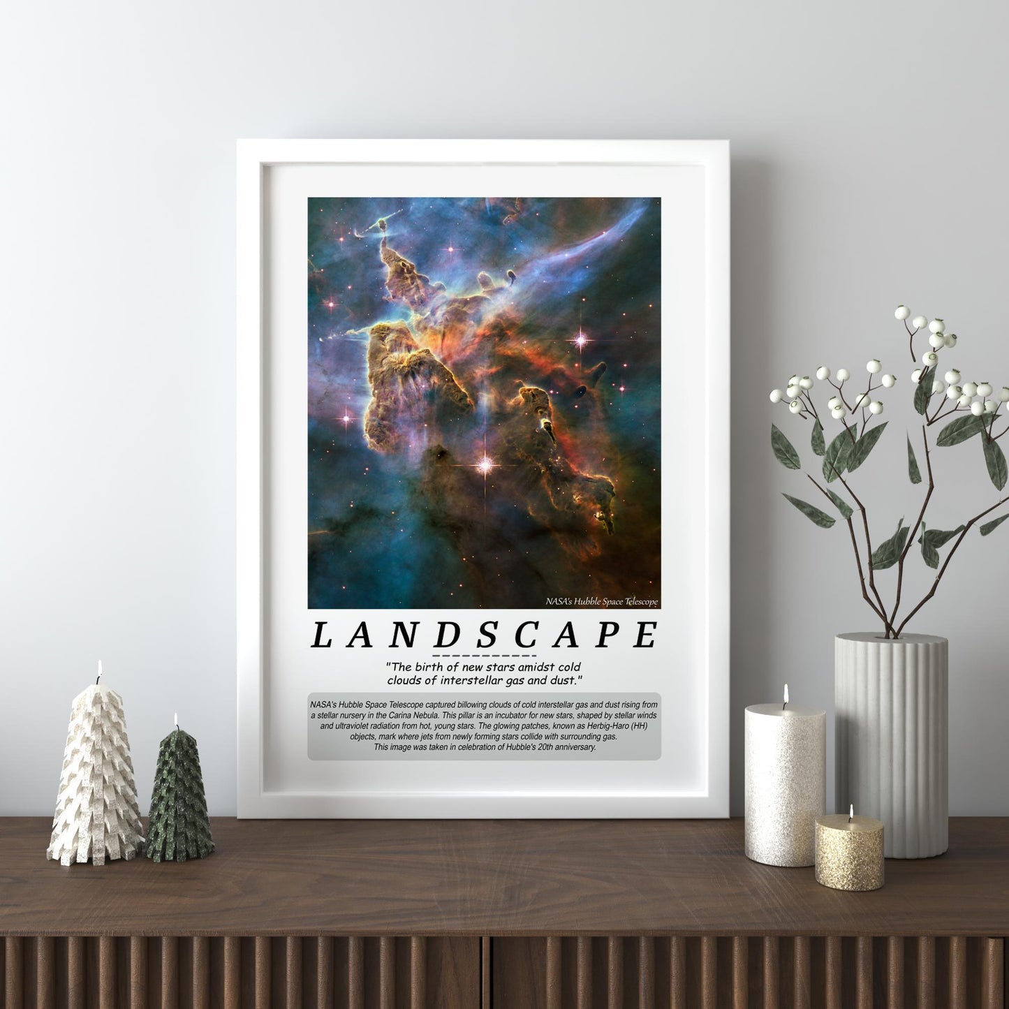 Space Telescope Art Prints - Beautiful NASA Images on Canvas