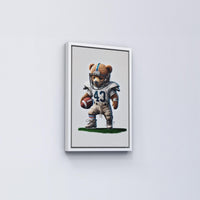 Ikonische Baby-Bär-Leinwand – Realistische & Stilvolle und Verspielte Wanddekoration