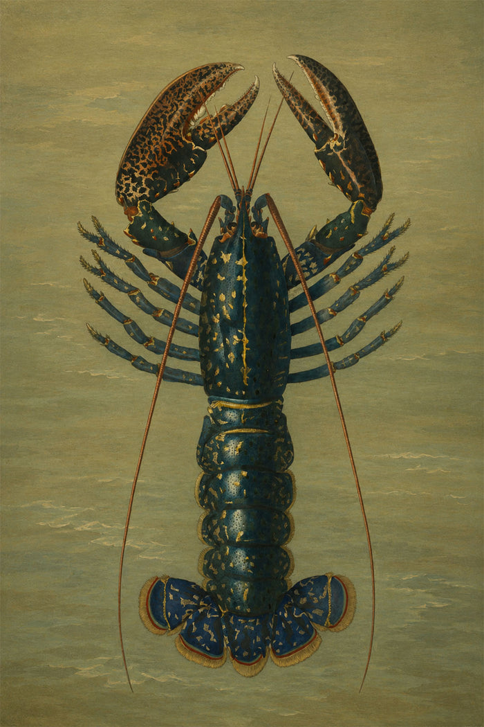 Crimson Crawfish illustrated by Charles Dessalines D' Orbigny