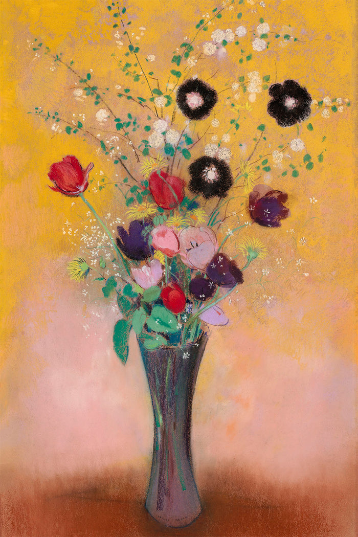 Vase of Flowers by Odilon Redon