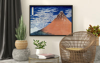 Japanese Art Hokusai Canvas Wall Decor Ukiyo-e Masterpieces – From Lilies to Majestic Fuji Scenes