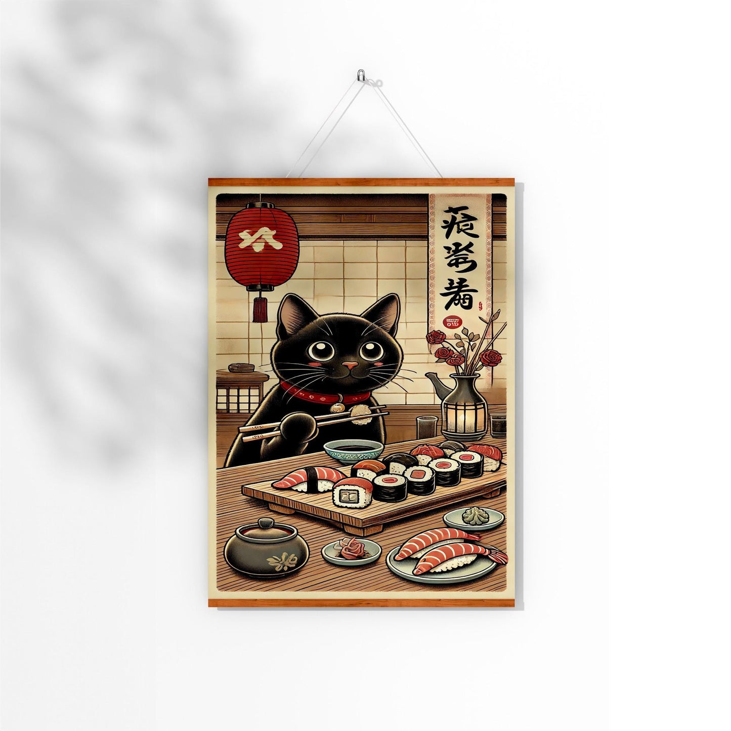 Bezaubernde & Humorvolle Japanische Katzen-Kunstdrucke – Von Ramen-essenden Felidae bis hin zu Ukiyo-e Meme Parodien