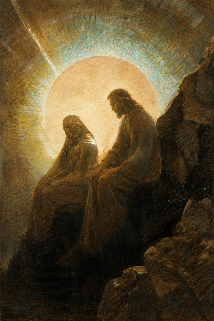 Christ Consoling the Mourning Woman