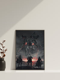 Gaming-Leinwandbilder, Armored Core Leinwand-Wanddeko, Gaming-Poster, Geschenk für Gamer, Dark Souls Poster, Dishonored Poster