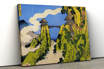 Hokusai Ukiyo-e Leinwandbilder Meisterwerke: Brücken, Berg Fuji & Kulturelle Szenen