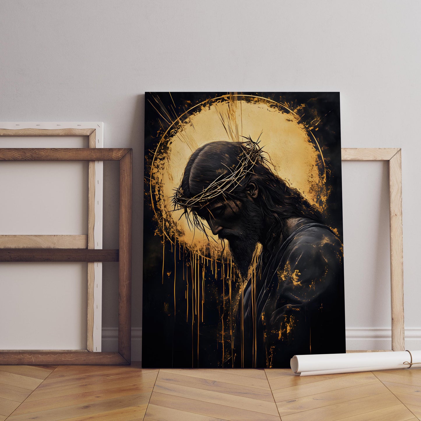 Jesus Leinwand-Wandkunst, Jesus Weihnachtsgeschenk, Jesus Wandkunst, Jesus Drucke, Jesus Poster, Weihnachtliche Wandkunst, Jesus Christus Drucke
