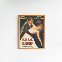 La La Land Filmplakat - Atemberaubende Kinokunst Leinwand