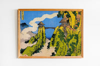 Hokusai Ukiyo-e Leinwandbilder Meisterwerke: Brücken, Berg Fuji & Kulturelle Szenen