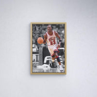 Legendary Basketball Players - Iconic Shot Moments on Canvas