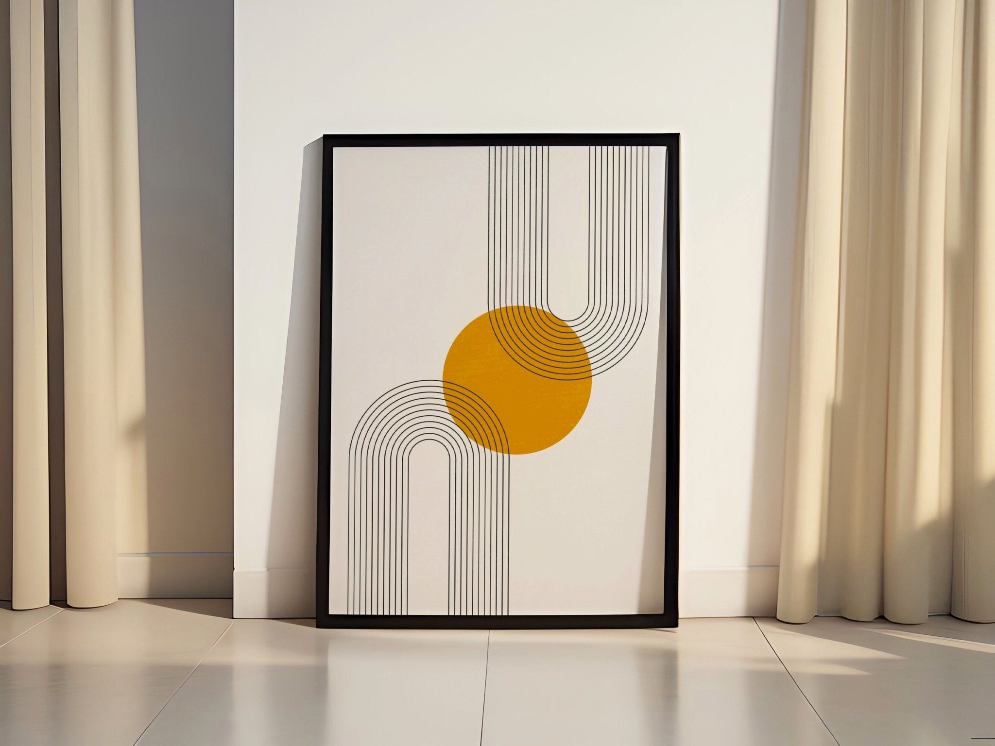 Abstract Boho Canvas Wall Art - Canvasworkshop