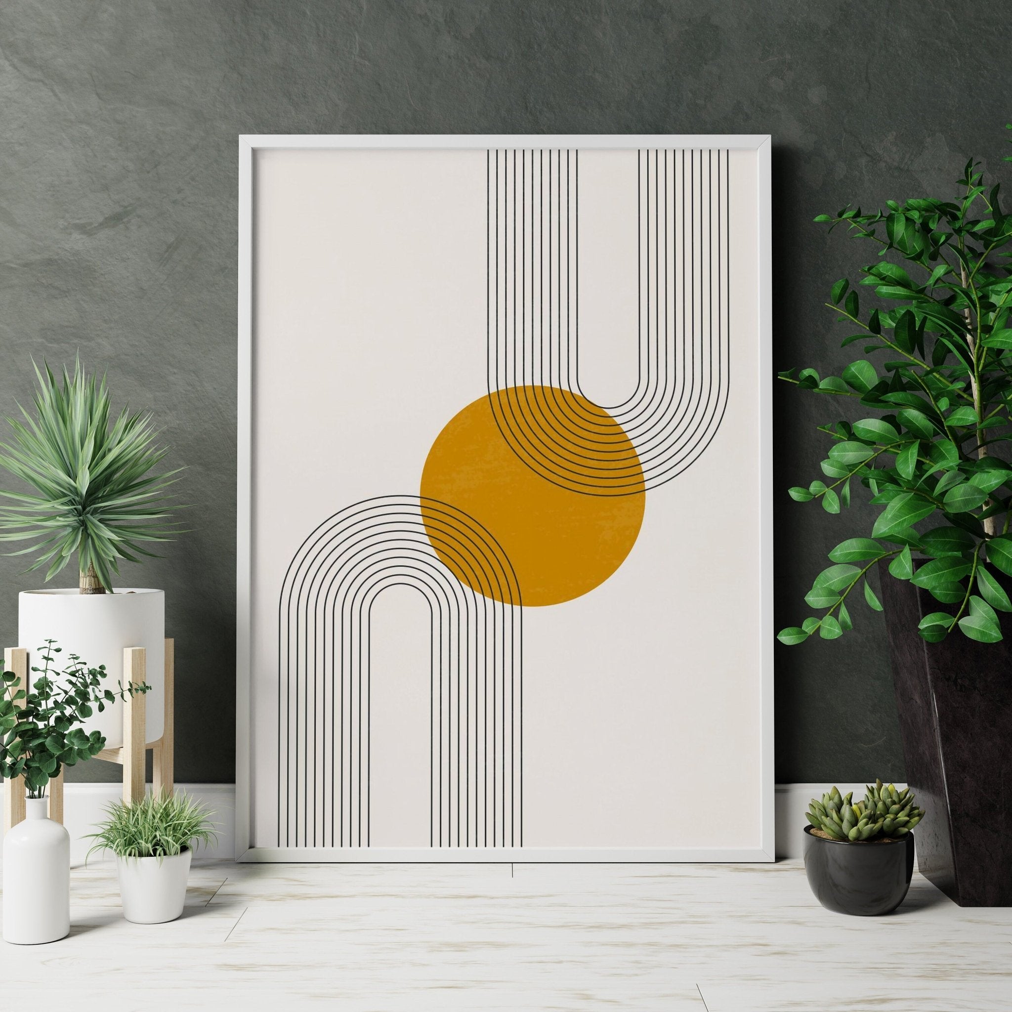 Abstract Boho Canvas Wall Art - Canvasworkshop