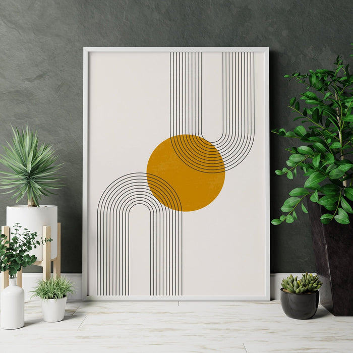 Abstract Boho Canvas Wall Decor