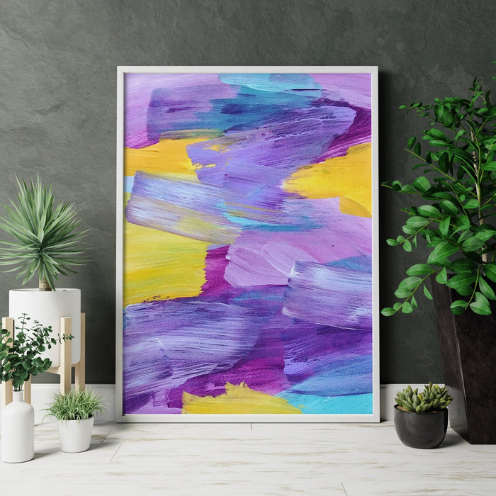 Abstract Boho Canvas Poster
