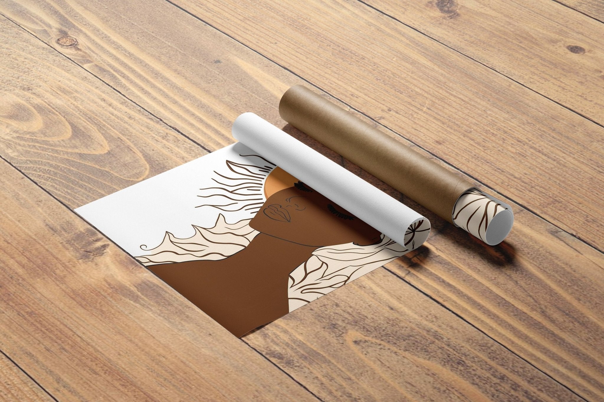 Abstract Boho Canvas Wall Art - Canvasworkshop
