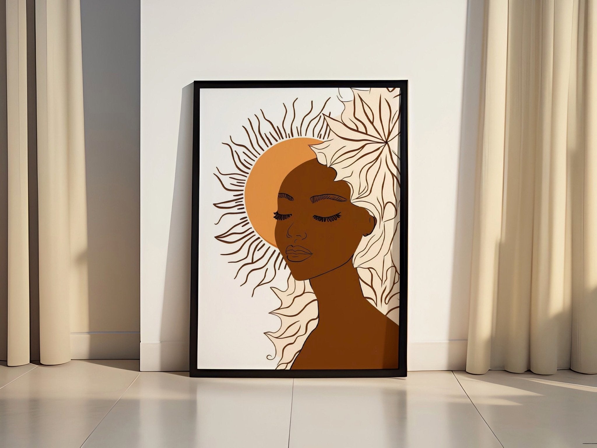 Abstract Boho Canvas Wall Art - Canvasworkshop