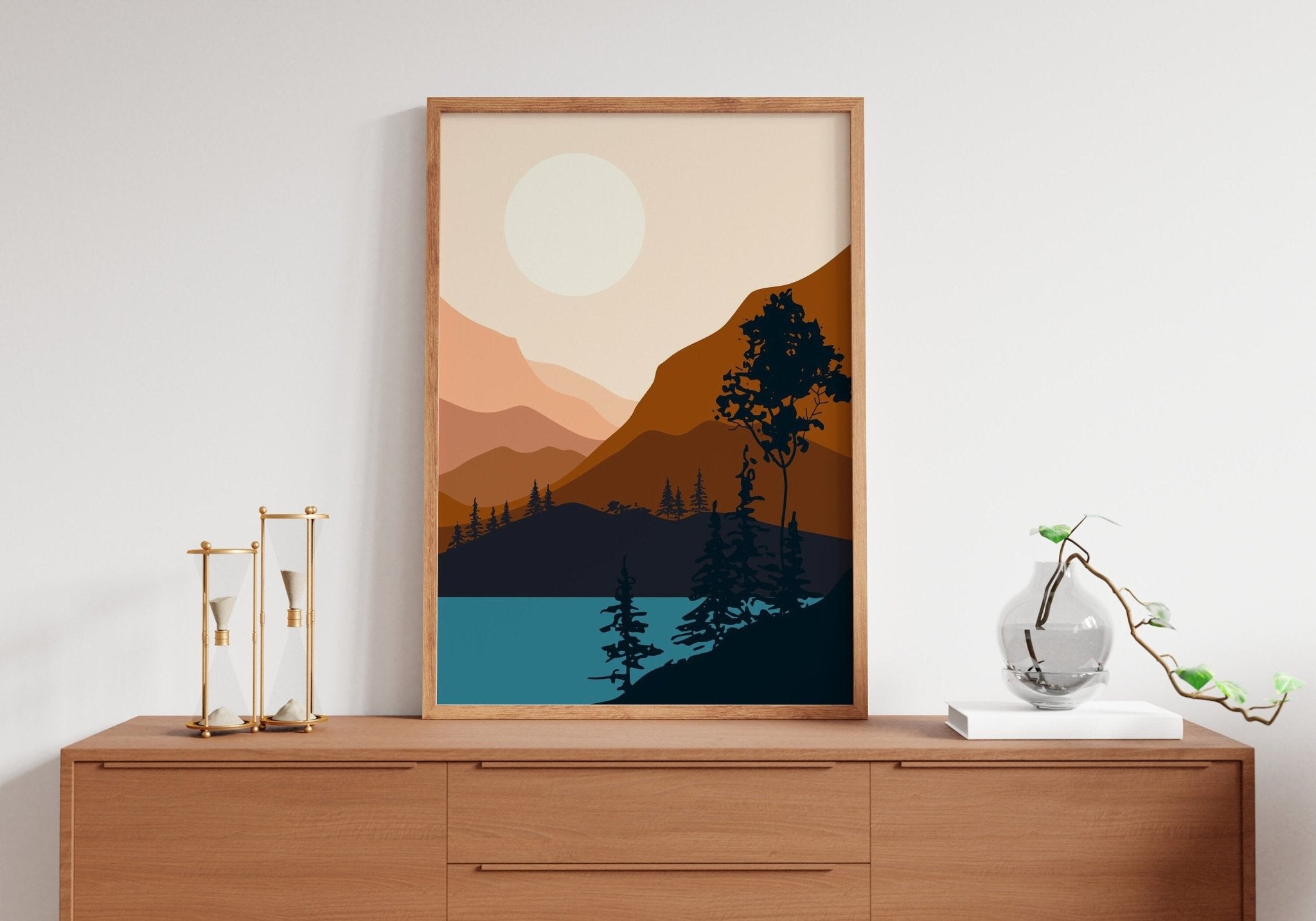 Abstract Boho Canvas Wall Art - Canvasworkshop