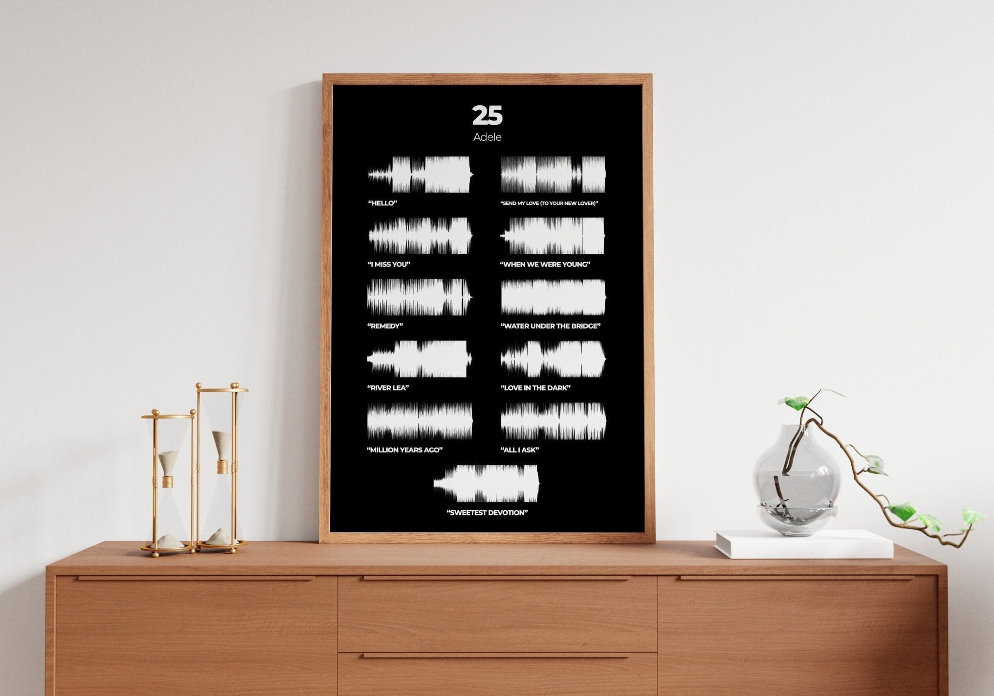 Adele Album Cover Canvas Wall Art - Canvasworkshop