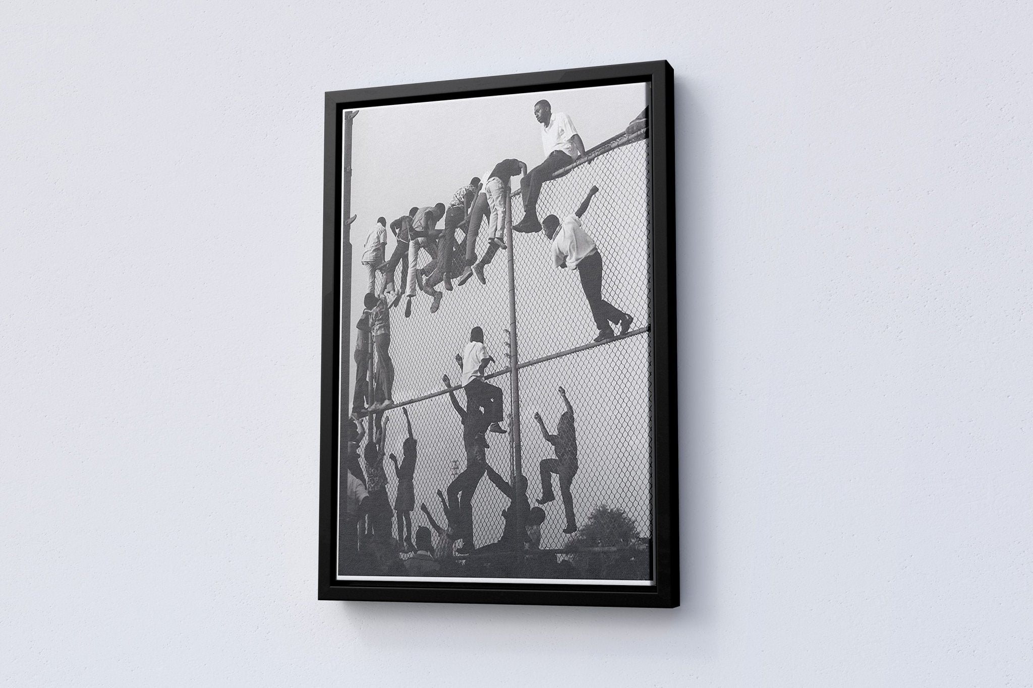African ChildrenI Vintage Photography Canvas Poster - Canvasworkshop