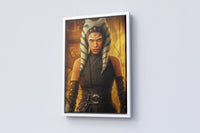 Ahsoka Tano & Darth Vader Canvas Poster - Canvasworkshop