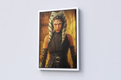 Ahsoka Tano & Darth Vader Canvas Poster - Canvasworkshop