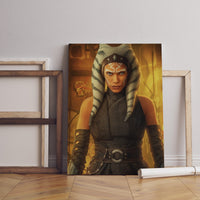 Ahsoka Tano & Darth Vader Canvas Poster - Canvasworkshop