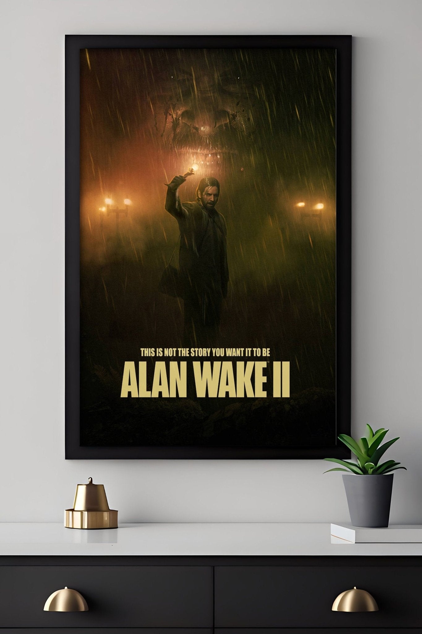 Alan Wake 2 Canvas Poster - Canvasworkshop