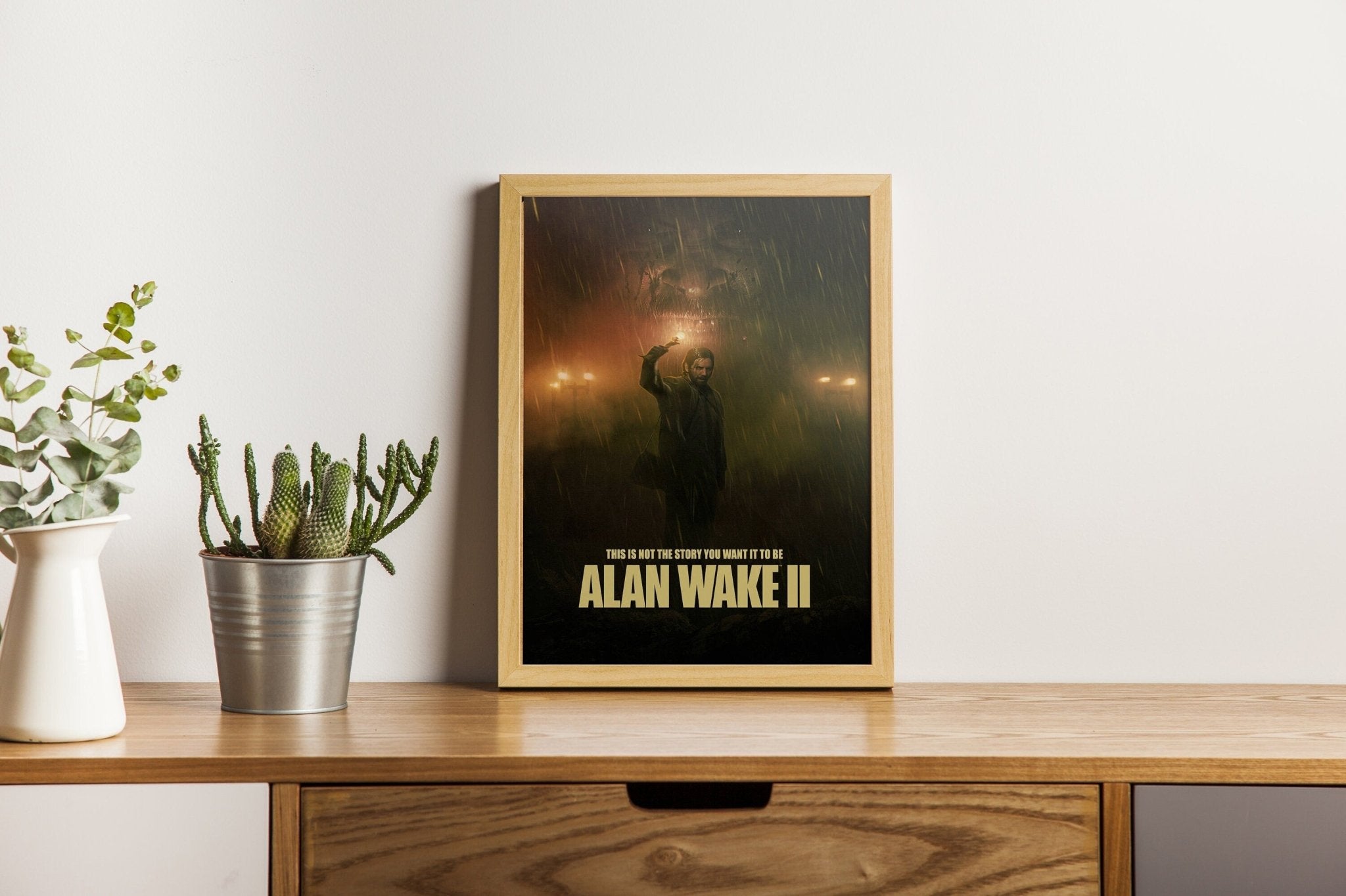 Alan Wake 2 Canvas Poster - Canvasworkshop