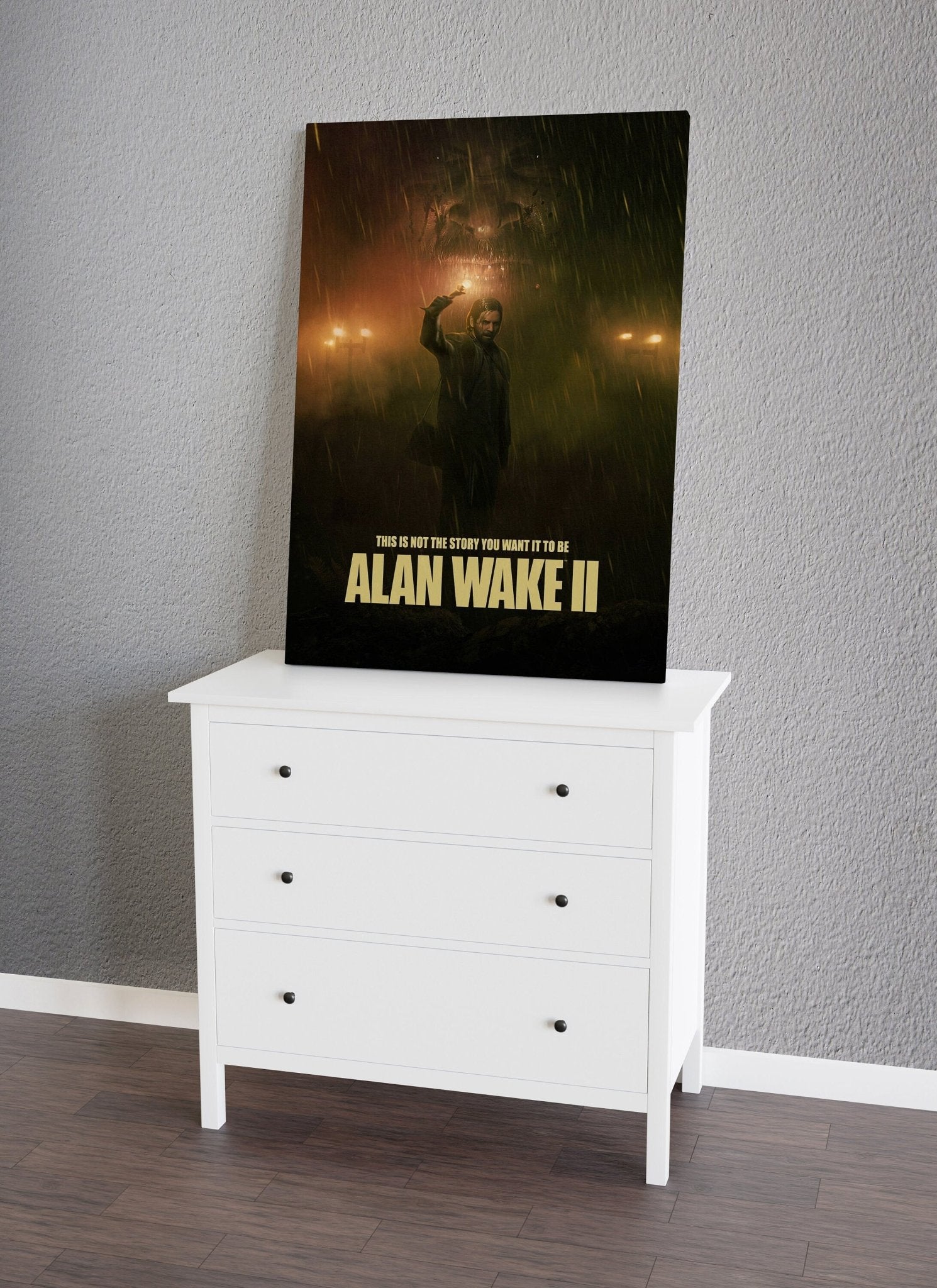 Alan Wake 2 Canvas Poster - Canvasworkshop