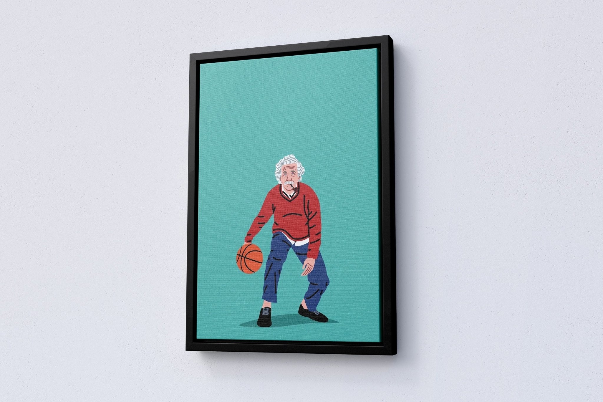Albert Einstein Canvas Poster - Canvasworkshop