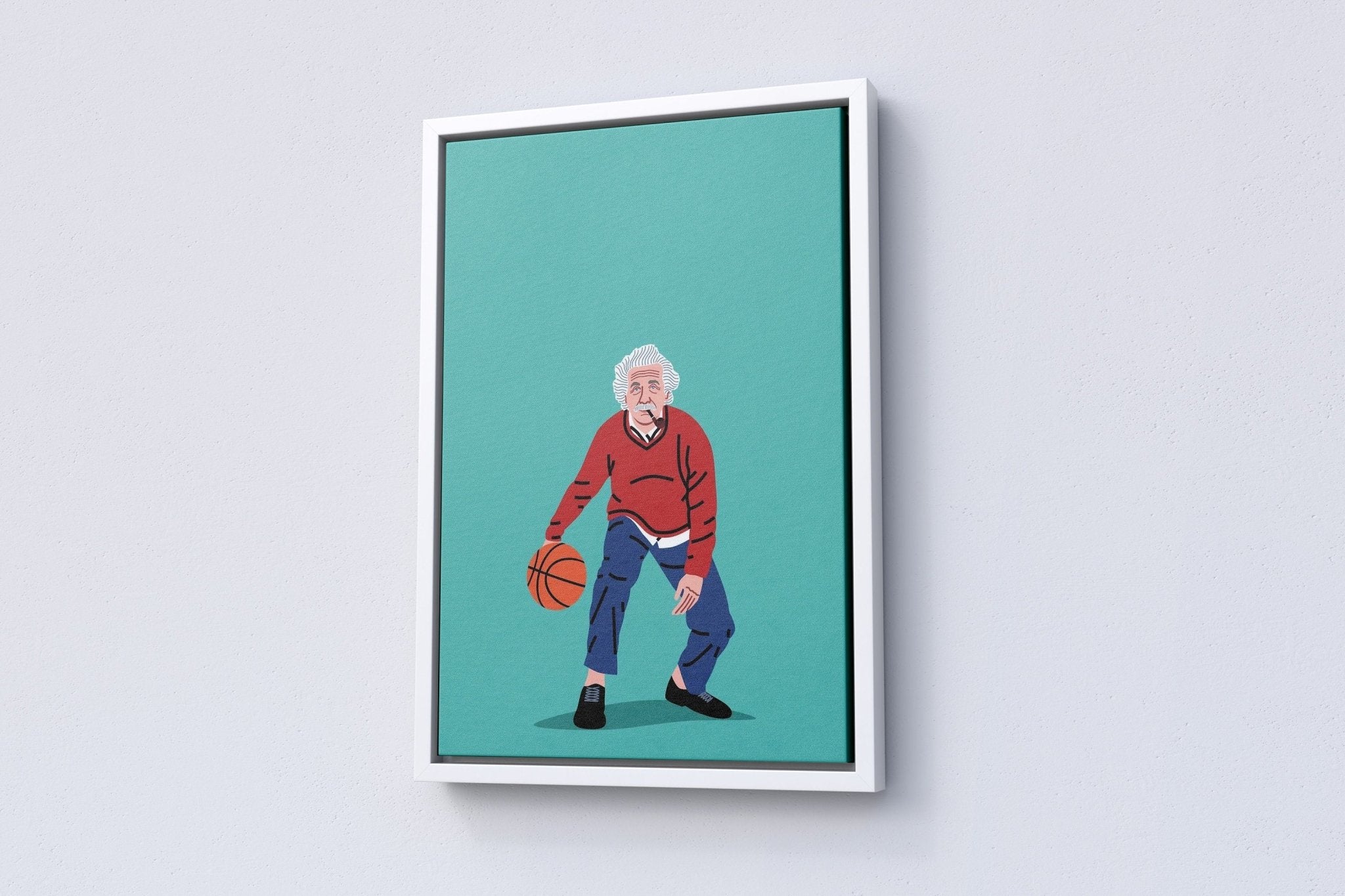 Albert Einstein Canvas Poster - Canvasworkshop