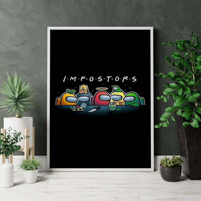 Among Us Gaming Canvas Wall Decor