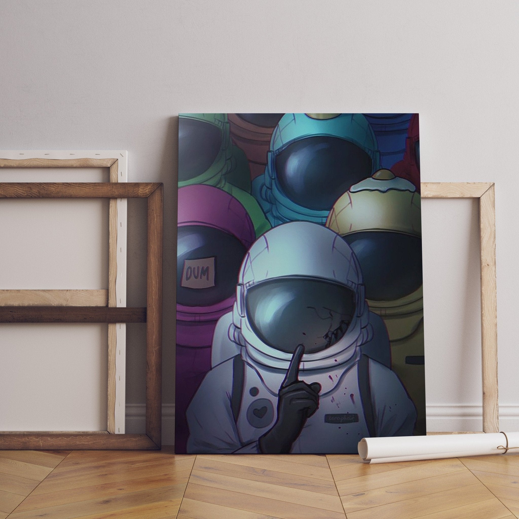 Among Us Gaming Canvas Poster - Canvasworkshop