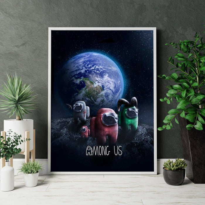 Among Us Gaming-Leinwandposter