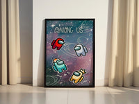 Among Us Gaming Canvas Poster - Canvasworkshop