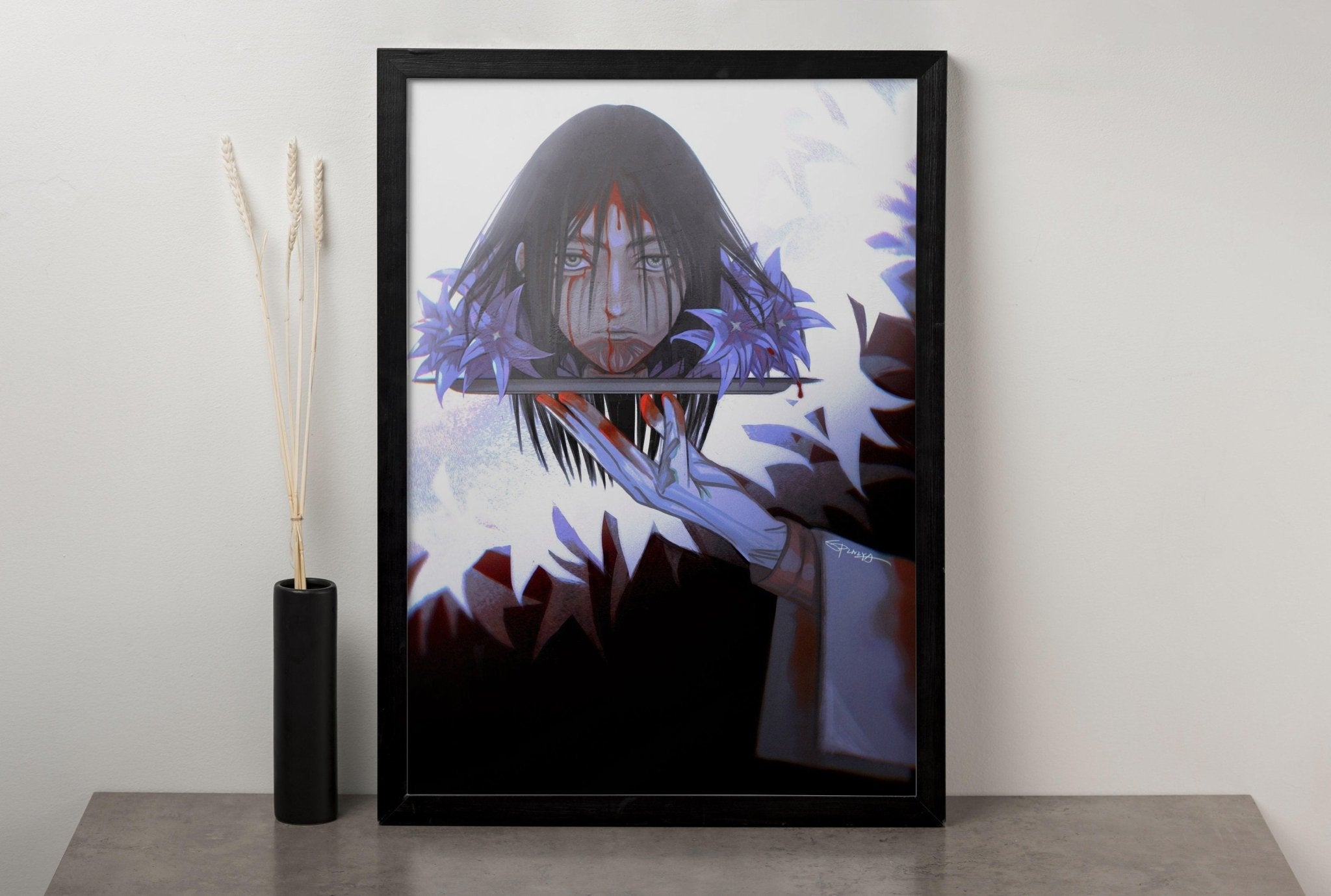 Anime Eren Jeager Canvas Wall Art - Canvasworkshop