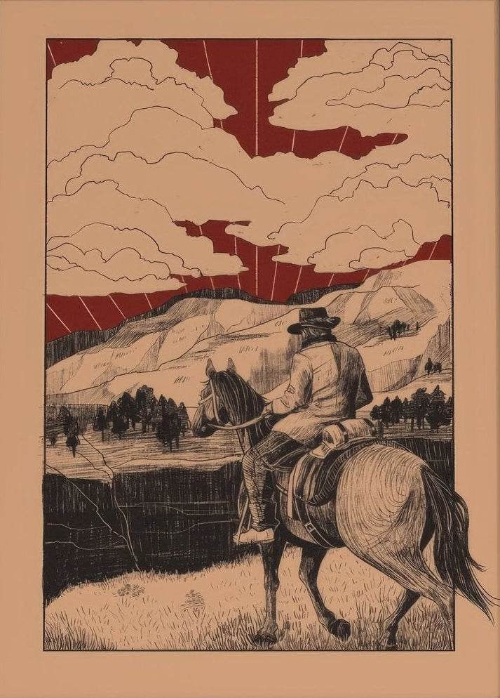 Red Dead Redemption 2 Arthur Morgan Canvas Wall Art