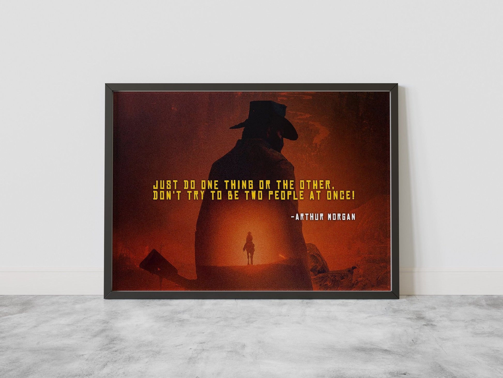 Arthur Morgan Rdr2 Game Canvas Art - Canvasworkshop