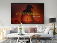 Arthur Morgan Rdr2 Game Canvas Art - Canvasworkshop
