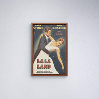 La La Land Filmplakat - Atemberaubende Kinokunst Leinwand