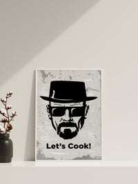 Let's Cook! Leinwandbild, Heisenberg Leinwandbild, Film Leinwand Poster, Heisenberg Poster