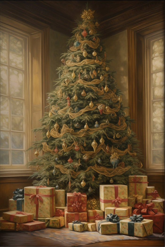 Christmas Tree Canvas Print