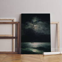 Iwan Aiwasowski Leinwand-Wandbild, Iwan Aiwasowski Das Schwarze Meer, Beliebte Kunst-Leinwand, Meer-Leinwandbild, Leinwanddruck-Kunst, Berühmte Wandkunst