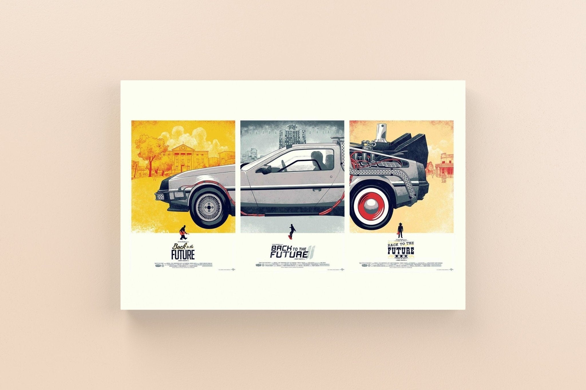 Back To The Future Series Canvas Poster - Canvasworkshop
