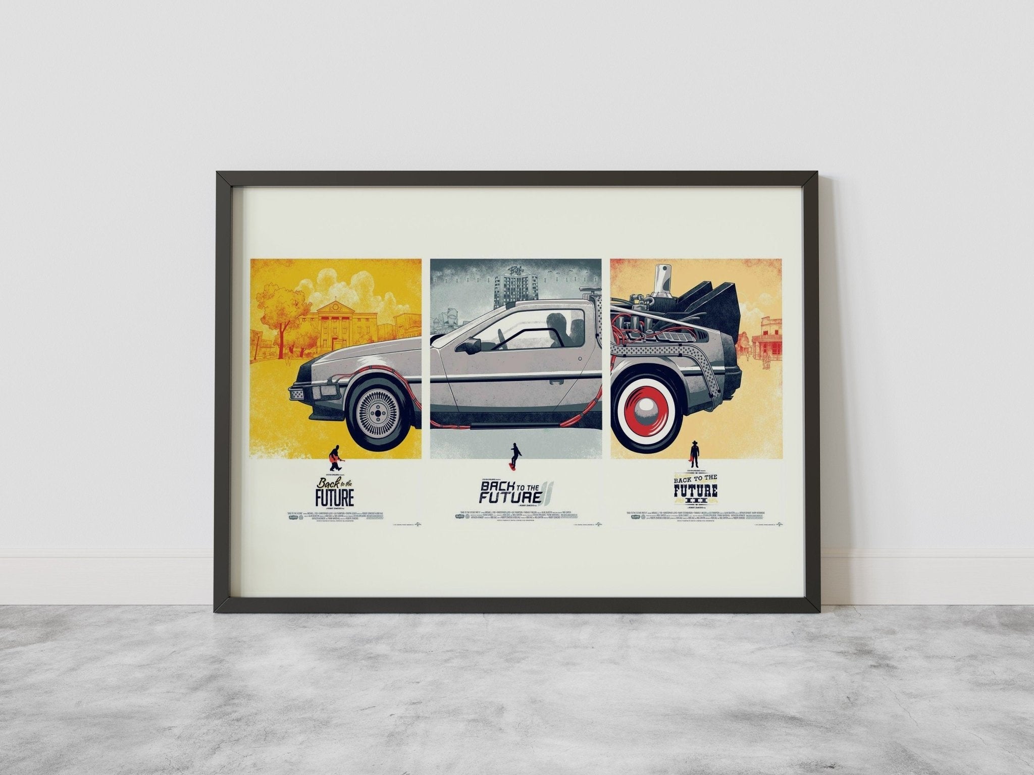 Back To The Future Series Canvas Poster - Canvasworkshop